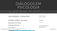 Desktop Screenshot of dialogosempsicologia.com